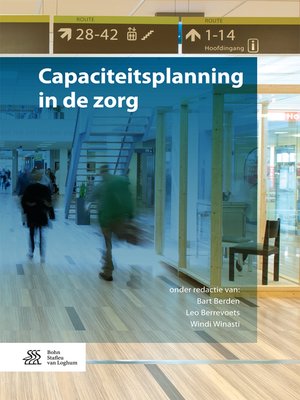 cover image of Capaciteitsplanning in de zorg